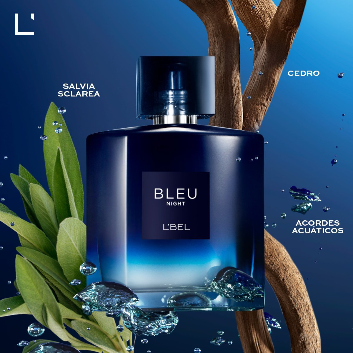 Bleu Night Perfume para Hombre 100 ml - Imagen 4